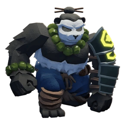 Monk Panda enemy portrait, The Forge wiki