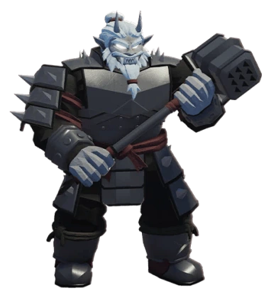 Warlord Oni enemy portrait, The Forge wiki