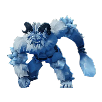 Yeti enemy portrait, The Forge wiki