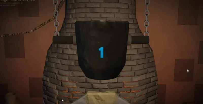 the forge wiki – pouring molten ore into the casting mold