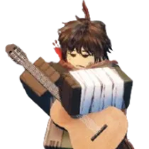 Bard campfire musician, The Forge NPC guide