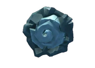 Frost Fossil ore from The Forge ores guide