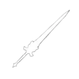 Crystallized Broadsword forged weapon icon in The Forge Weapons Guide