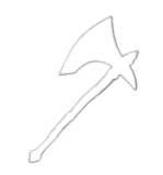 Curved Handle Axe forged weapon icon in The Forge Weapons Guide