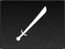 Falchion Sword weapon image on The Forge Wiki