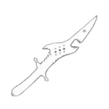 Shark's Fangs forged weapon icon in The Forge Weapons Guide
