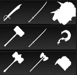 The Forge Wiki weapons guide hero image with forged blade